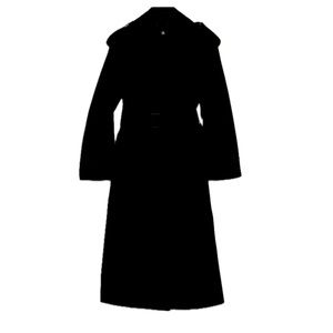 Banana Republic Black Trench Coat